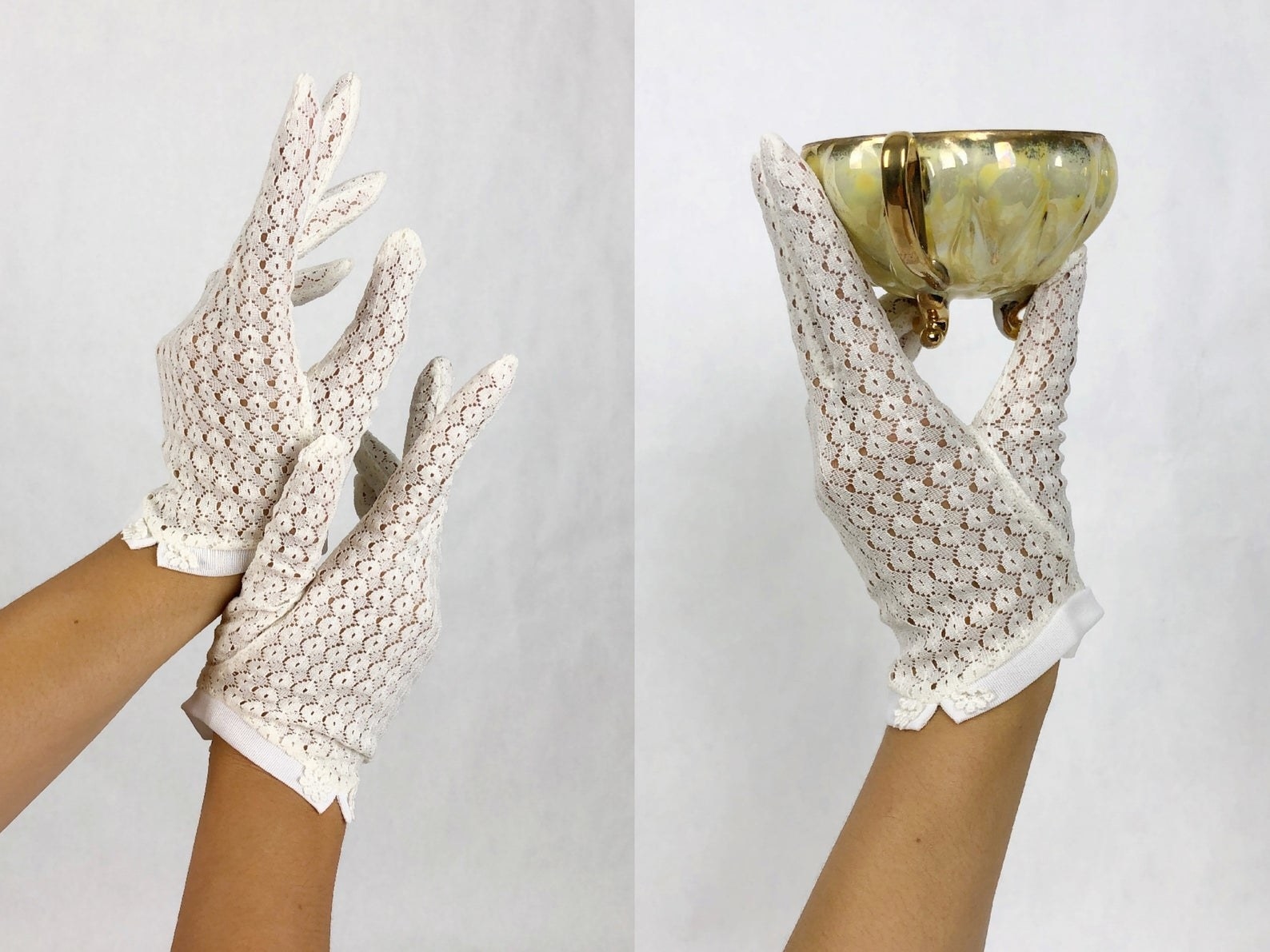 lace glove set
