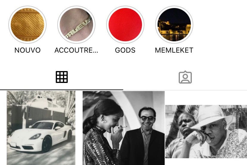 Arrows are drawn pointing on Alev&#x27;s profile picture and name on Instagram