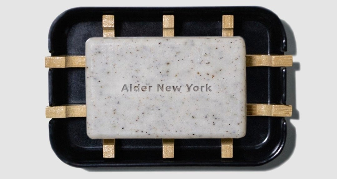 alder new york cleansing bar and soap dish