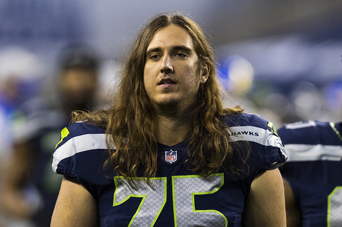 The Seattle Seahawks left Chad Wheeler after he was arrested on suspicion of domestic violence