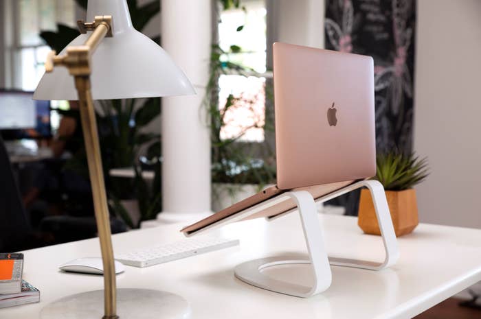 curve laptop stand