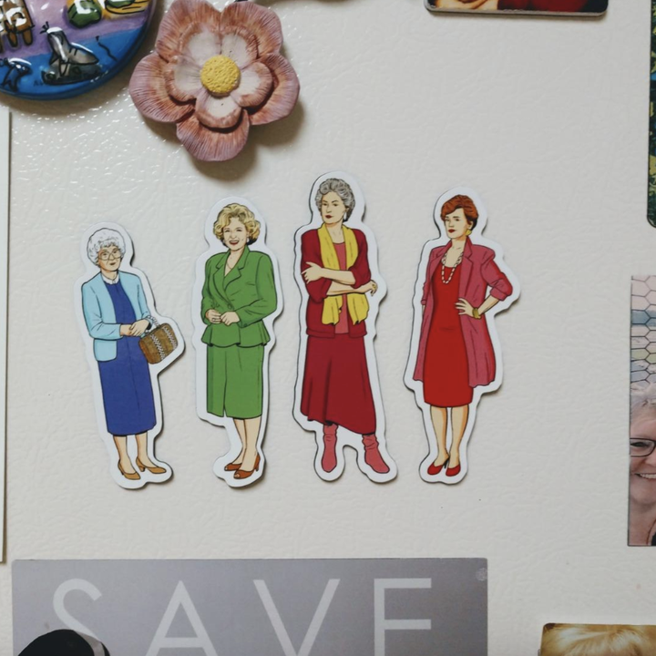 the four illustrated magnets