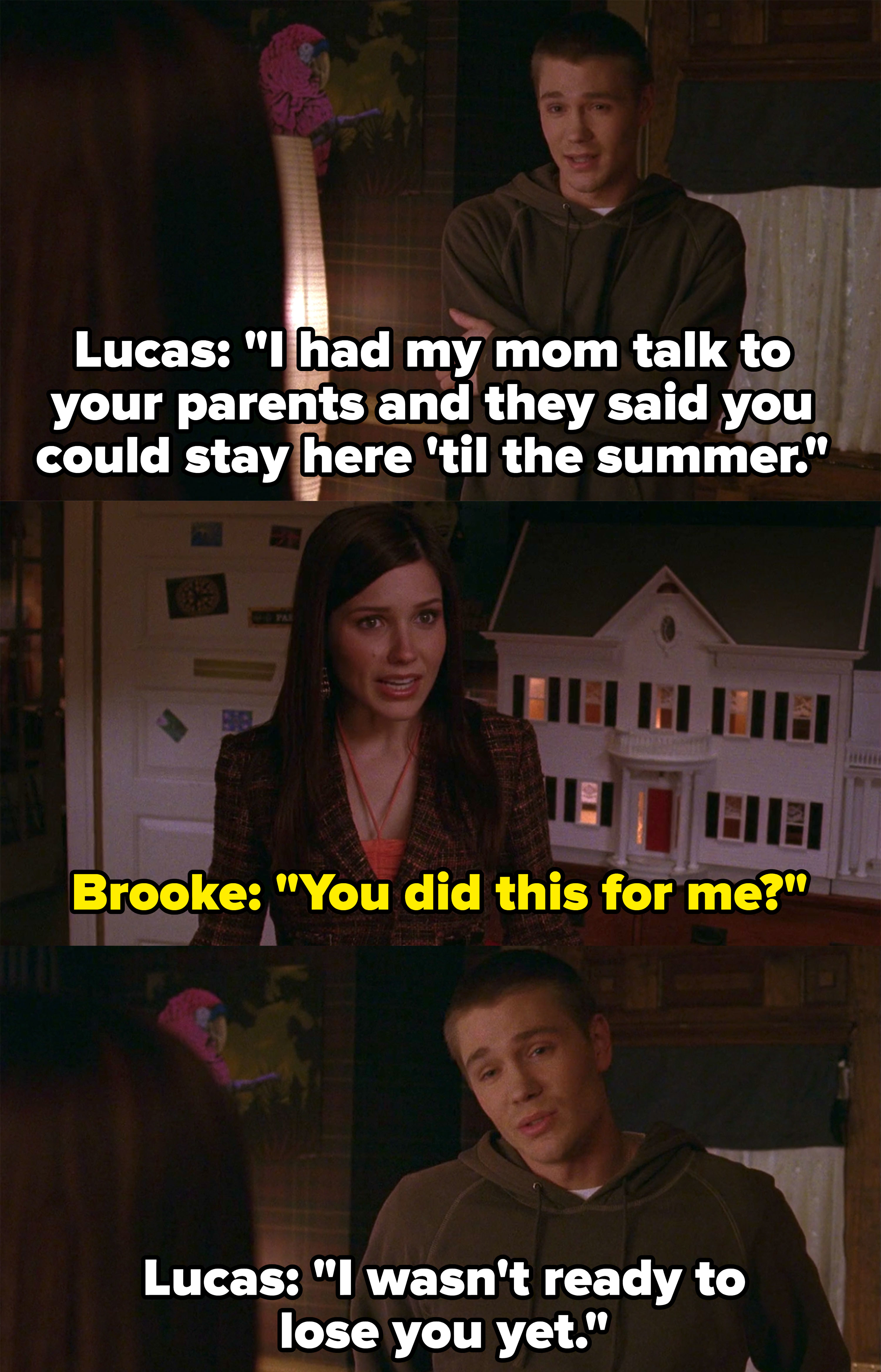 Lucas tells Brooke he &quot;wasn&#x27;t ready to lose her yet&quot;