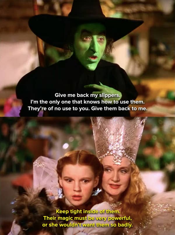 Glenda the Good Witch in The Wizard of Oz heroes