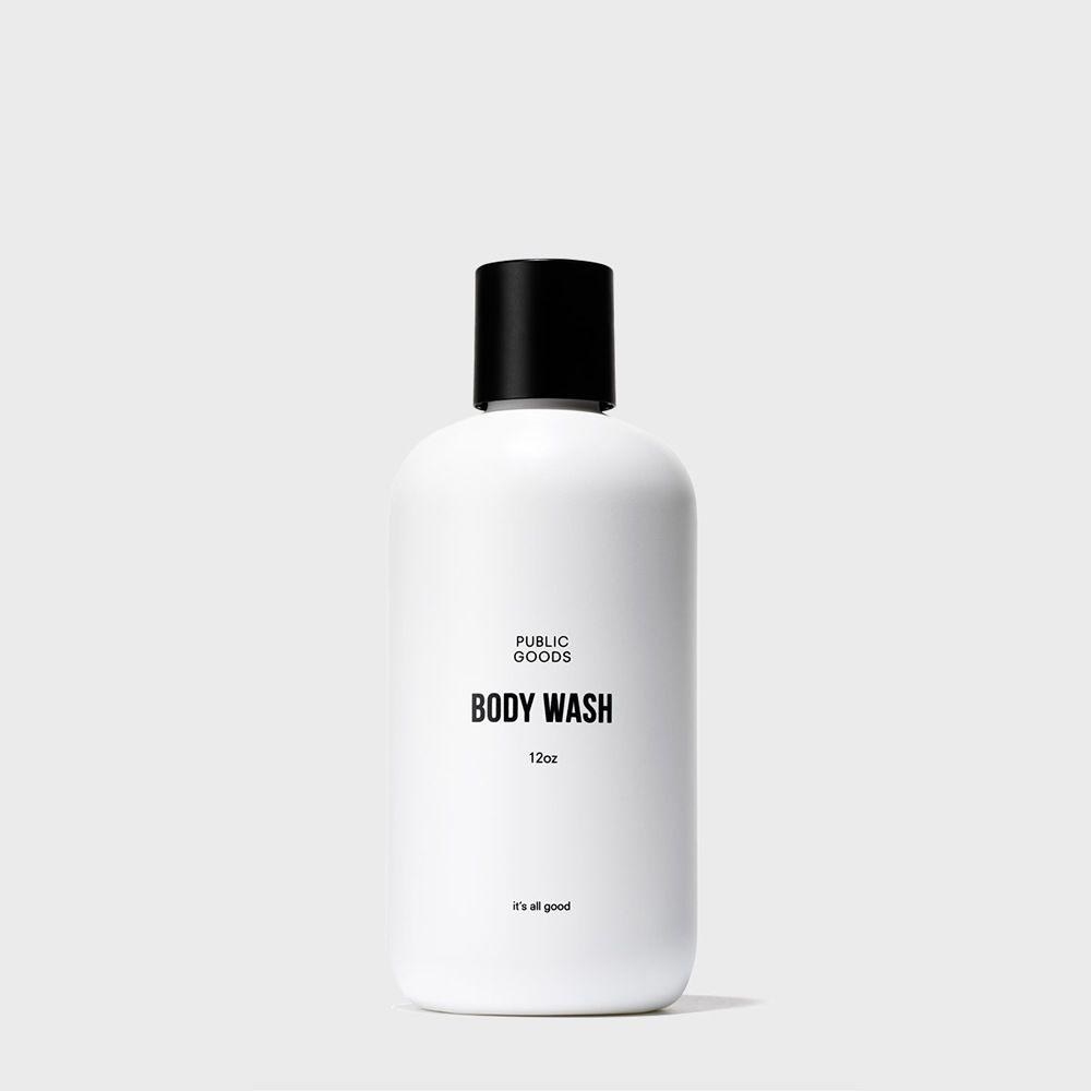 The bottle of body wash