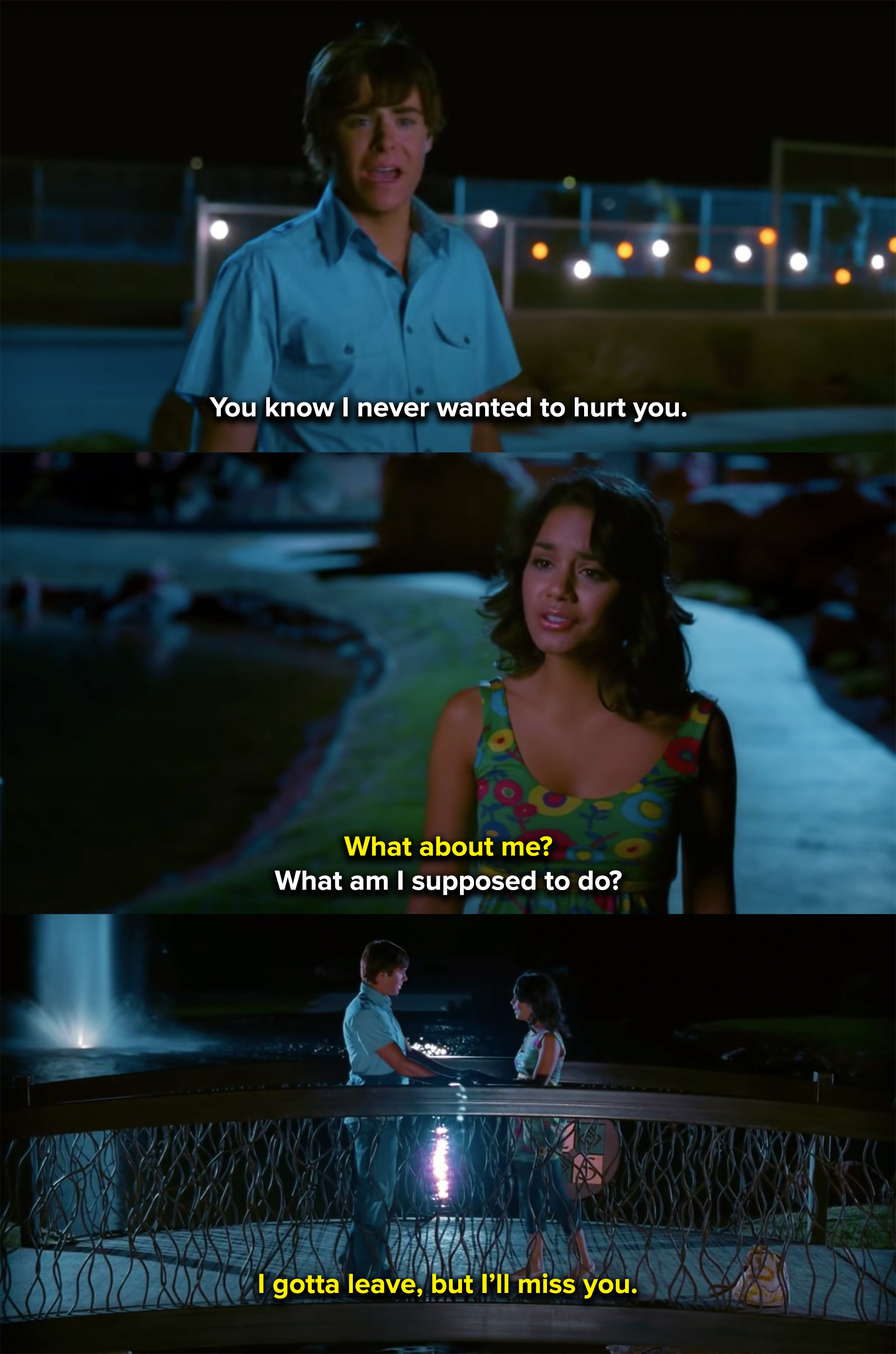Gabriella breaks up with Troy