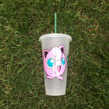 another tumbler with jiggly puff on it