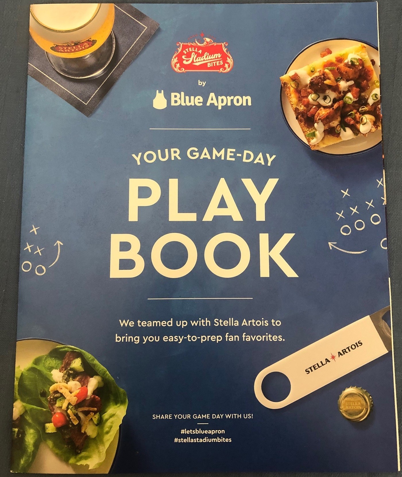 Blue Apron recipe playbook