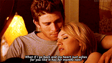 Peyton to Jake: &quot;What if I go back and my heart just aches for you like it has for months now?&quot;