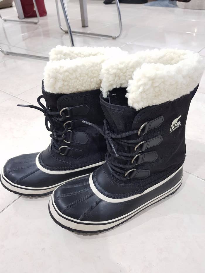 The boots of winter
