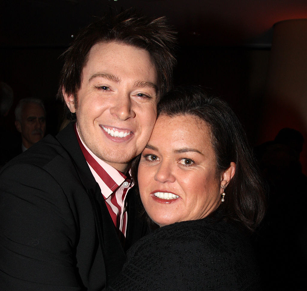Clay Aiken with Rosie O&#x27;Donnell