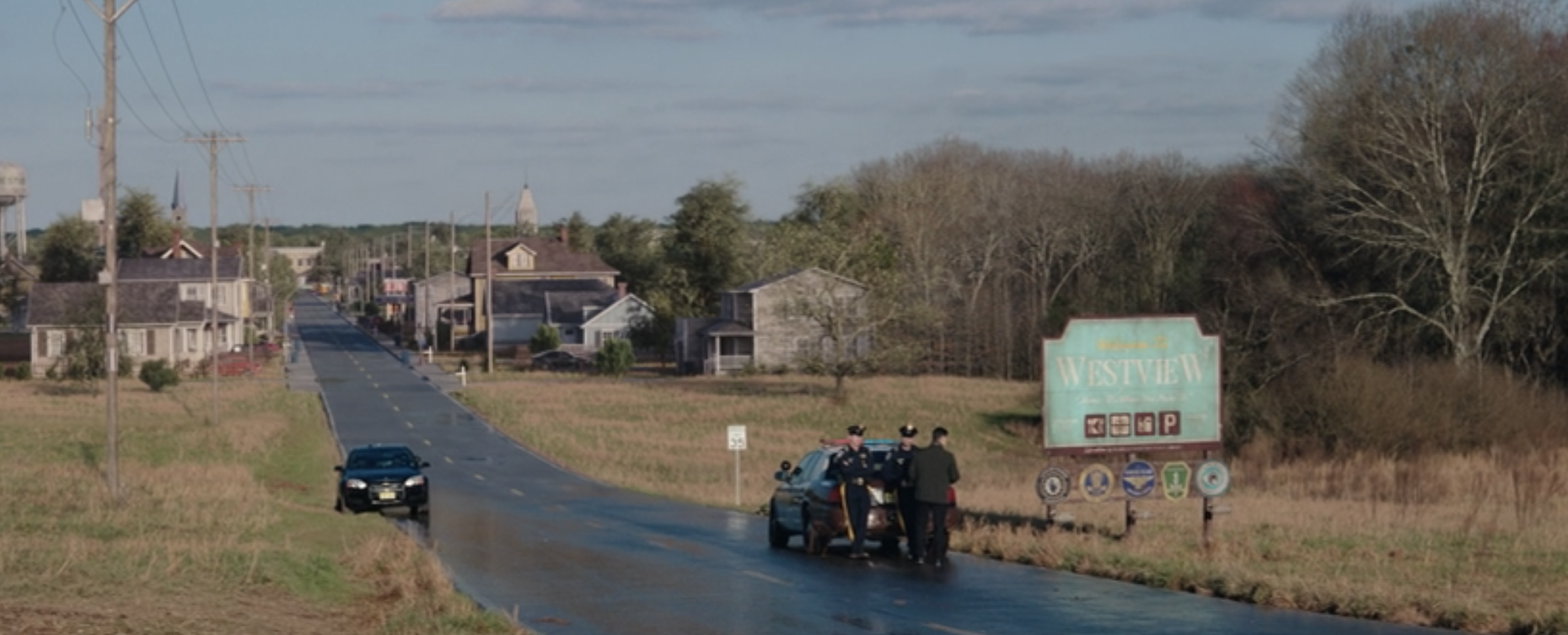 A look at the town of WestView from the street