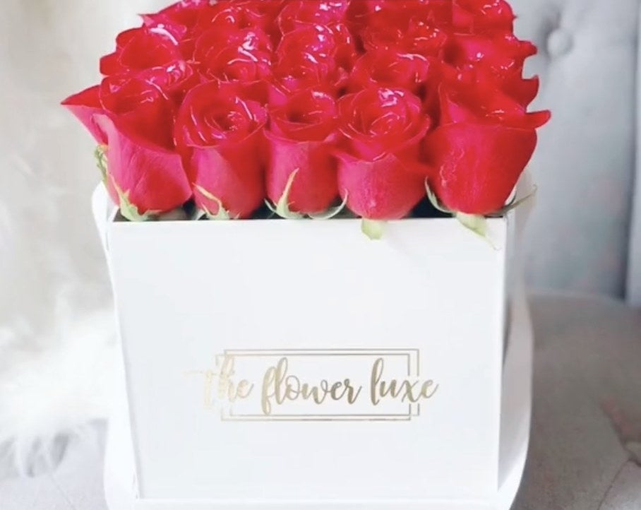 A box full of roses 