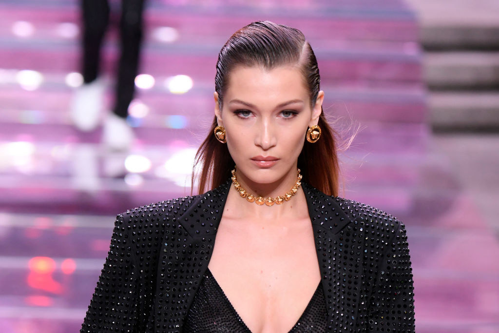Bella Hadid Brought Witchy Glamour to the Versace After Party