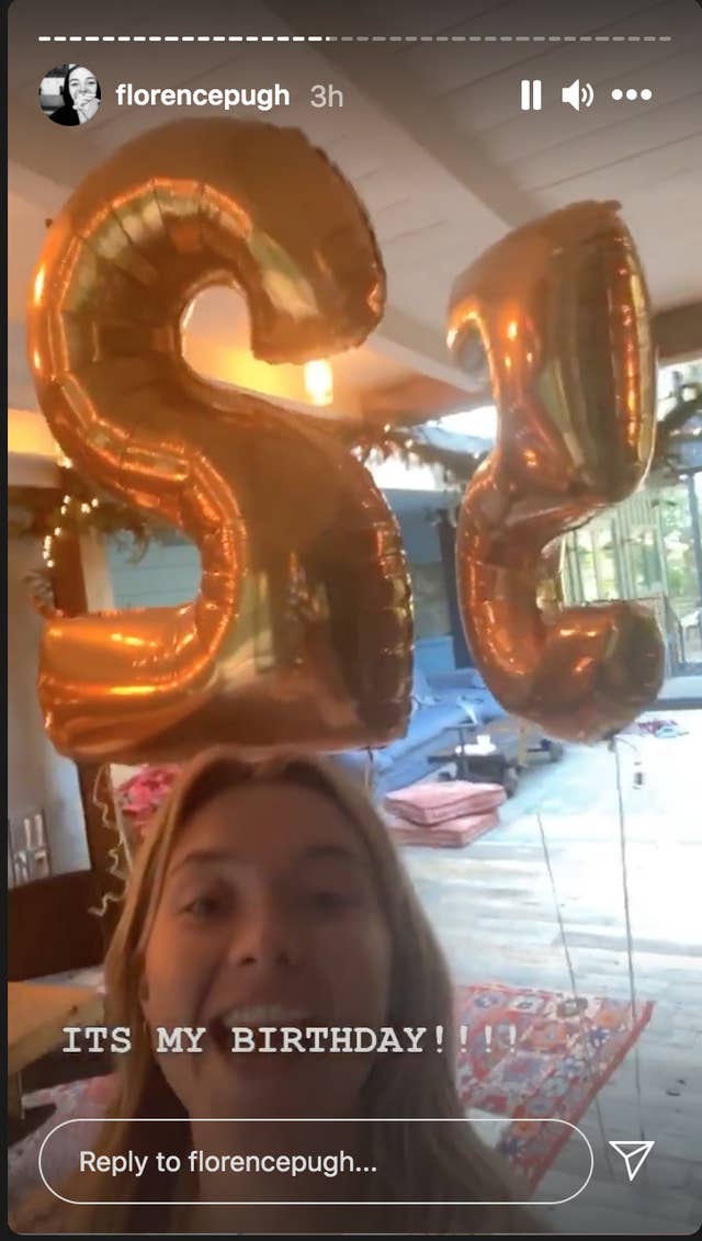 Zach Braff Posts For Florence Pugh S Birthday