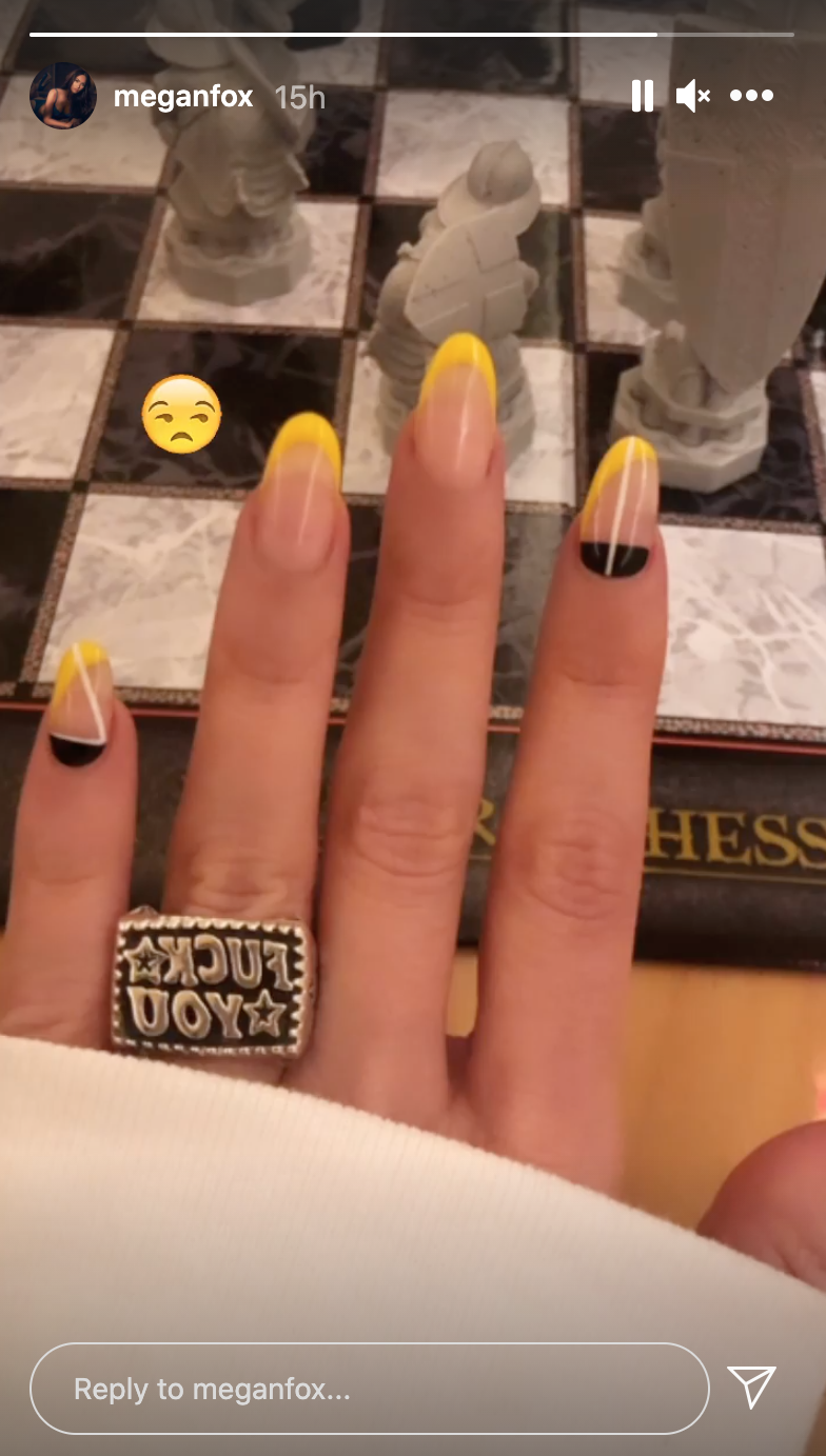 Megan's Instagram story shows the true message of the ring