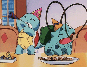 squirtle and bulbasaur party 