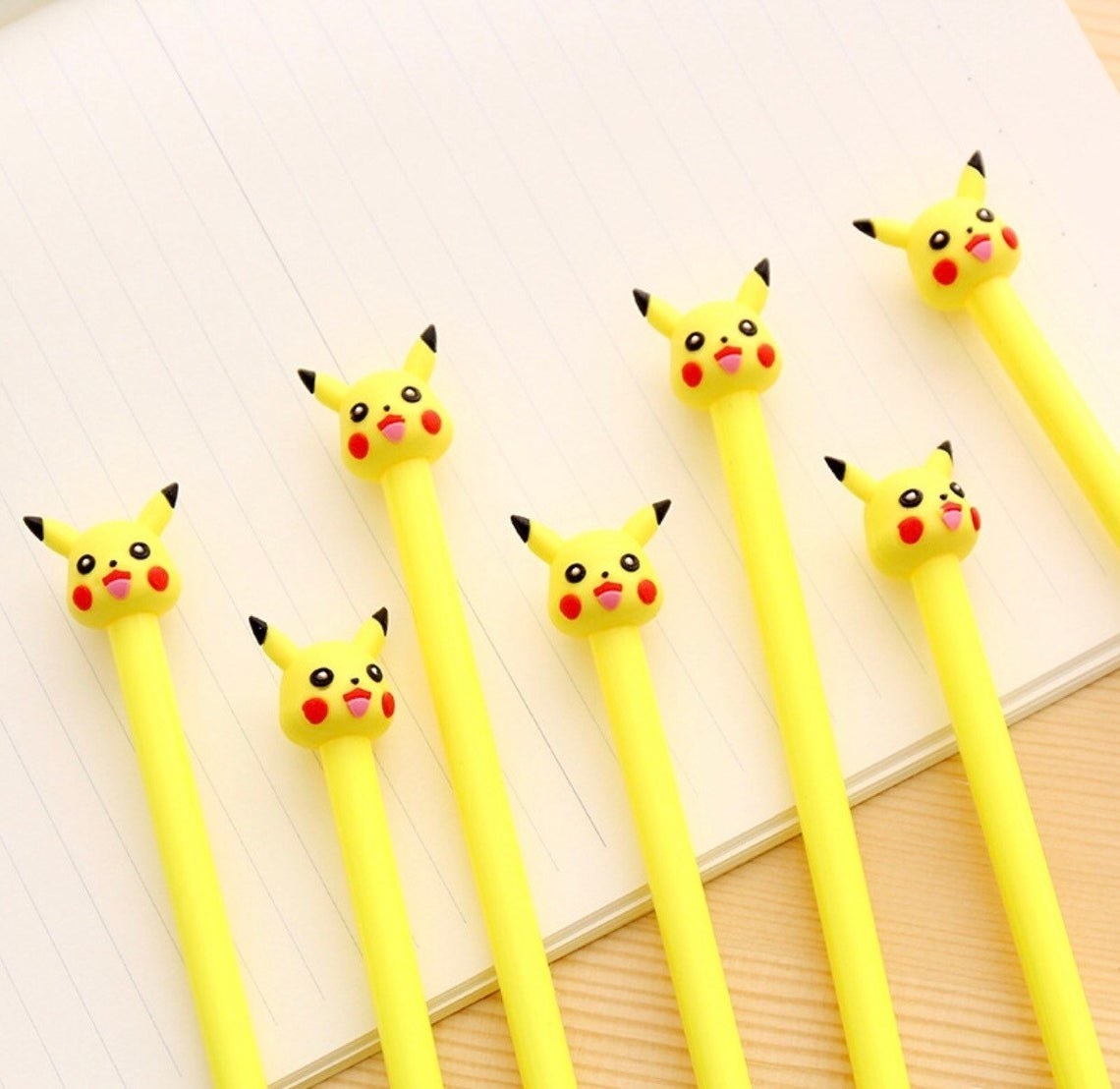 pikachu topped pens 