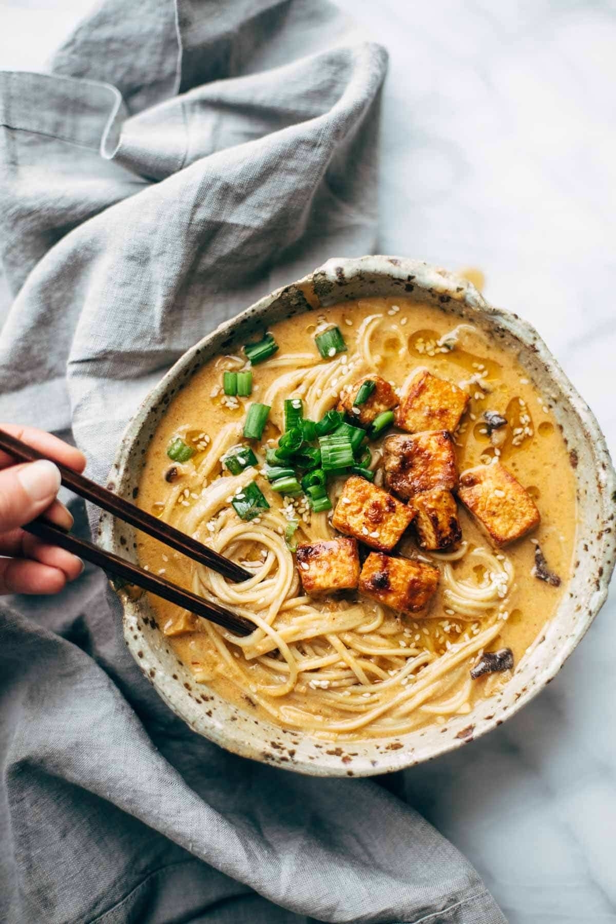 Spicy Ramen With Tofu