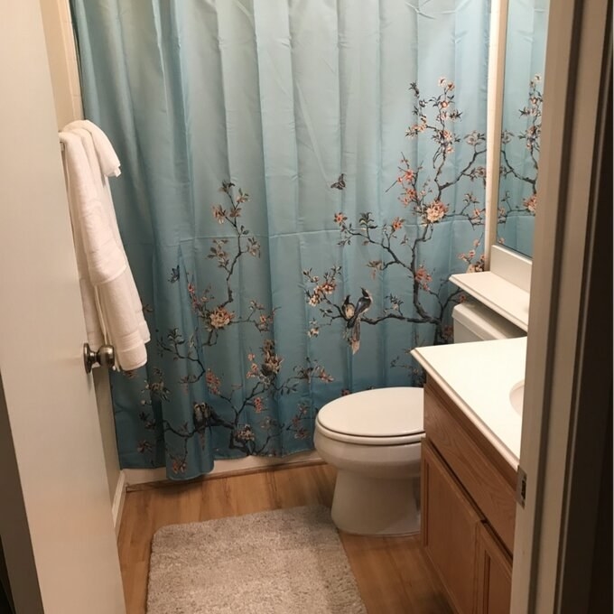 Review photo of shower curtain