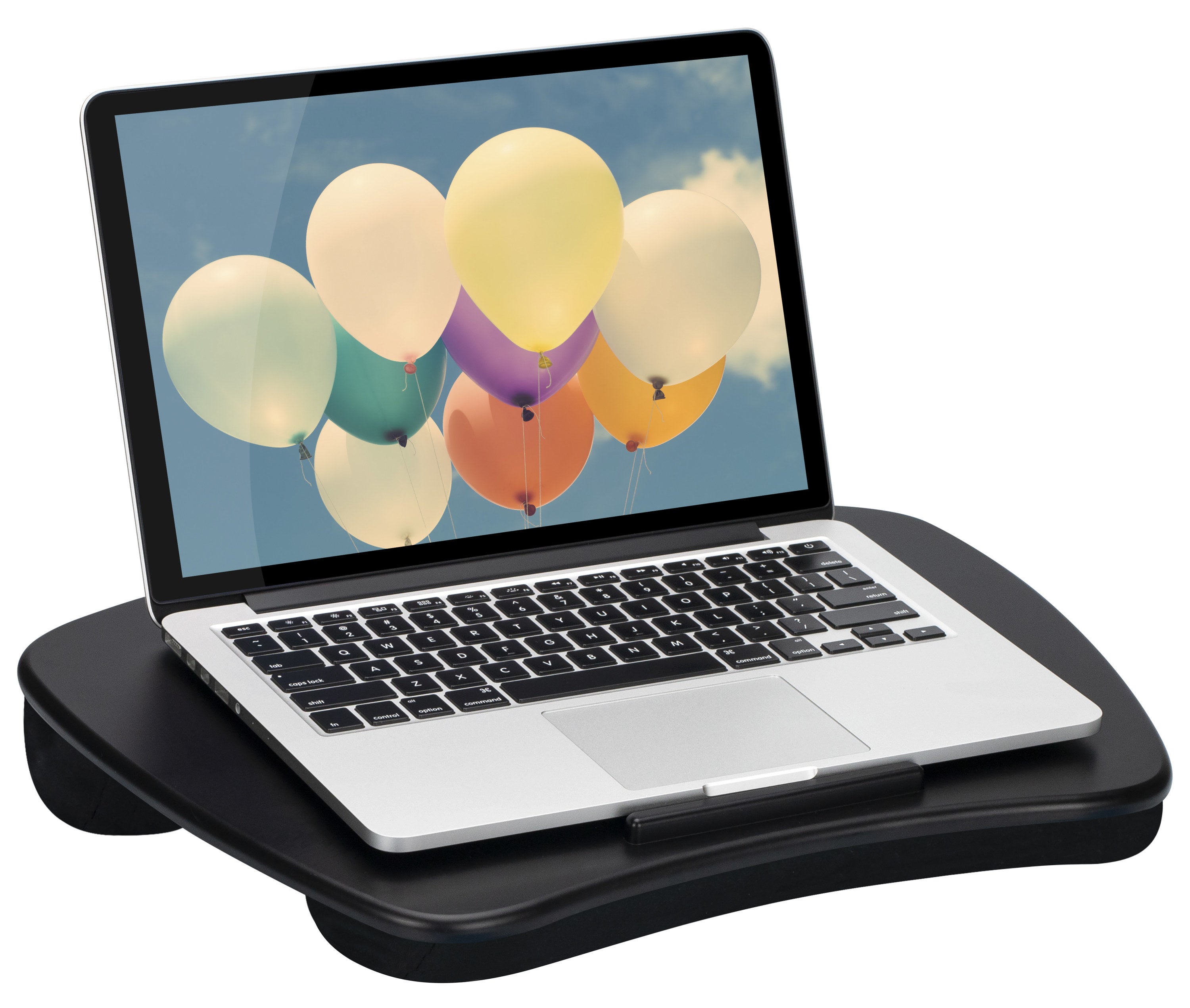 the lap desk in black