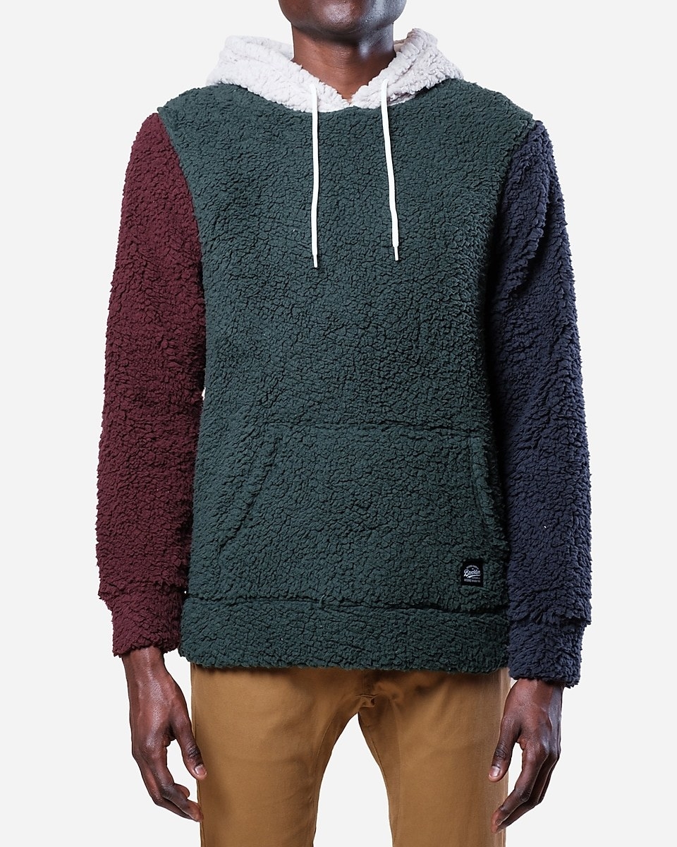 express sherpa sweater
