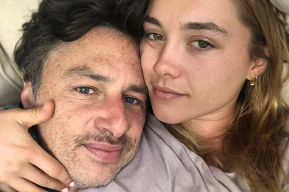 images Florence Pugh Zach Braff Age Gap zach braff posts for florence pugh s