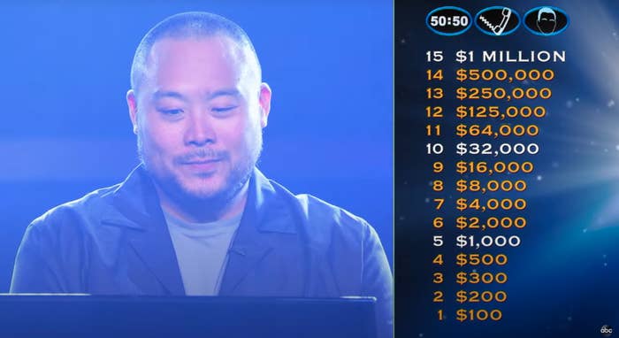 David Chang prepares to play &quot;Who Wants to Be a Millionaire&quot;