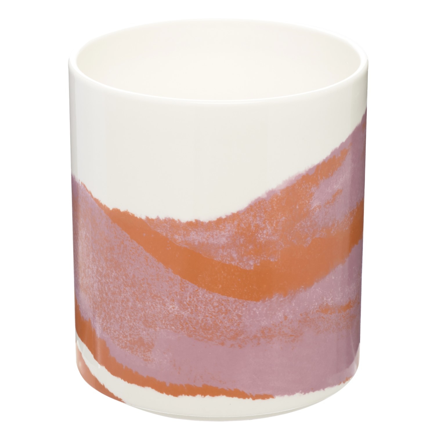 The pink and orange holder