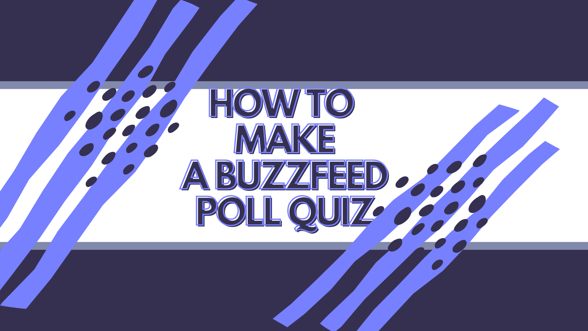 how to make a buzzfeed poll quiz