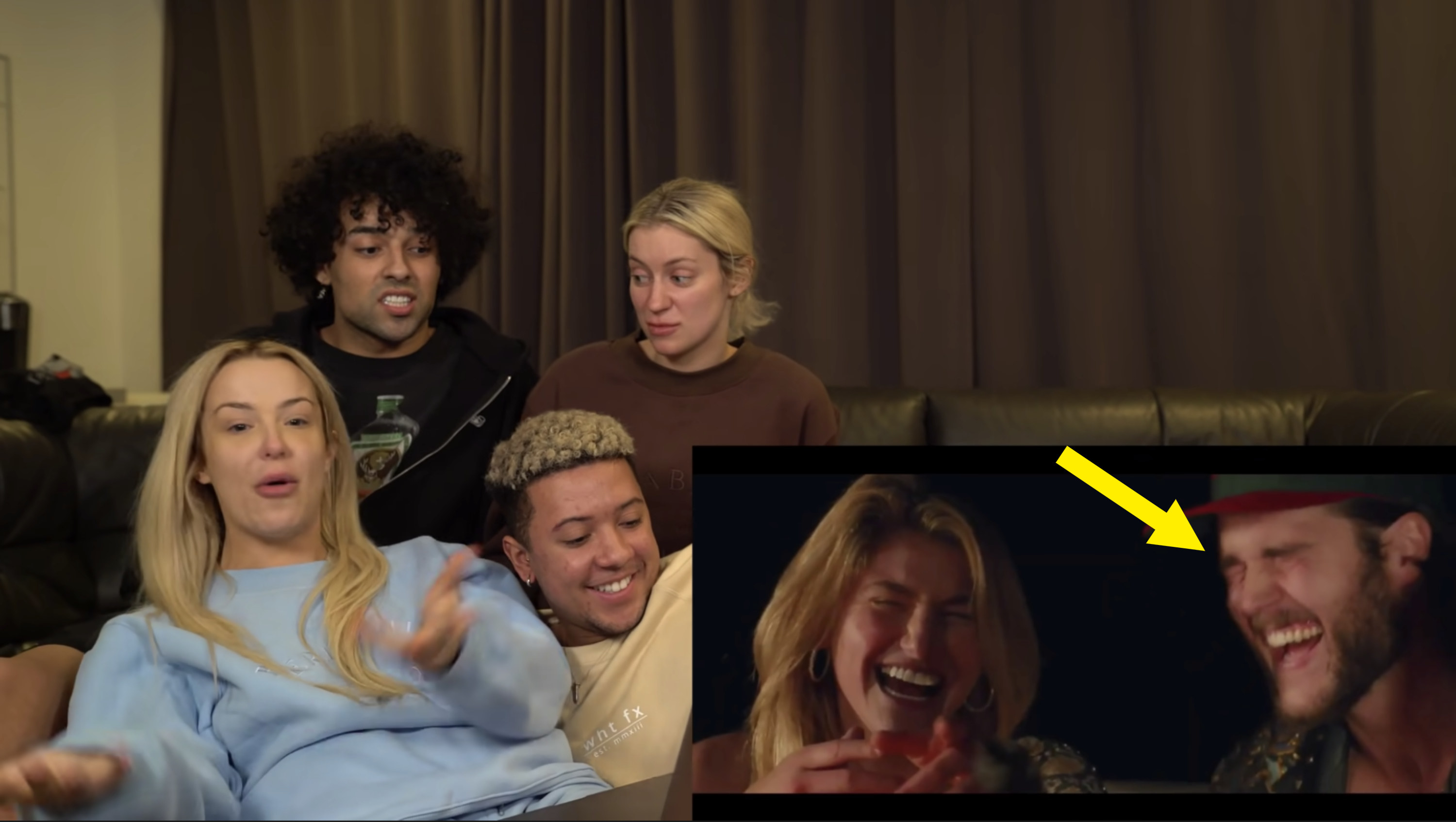 Tana, Ashly, Imari, and Ari reacting to Bella&#x27;s music video