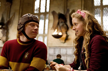 HARRY POTTER AND THE HALF-BLOOD PRINCE, from left: Rupert Grint, Jessie Cave, 2009