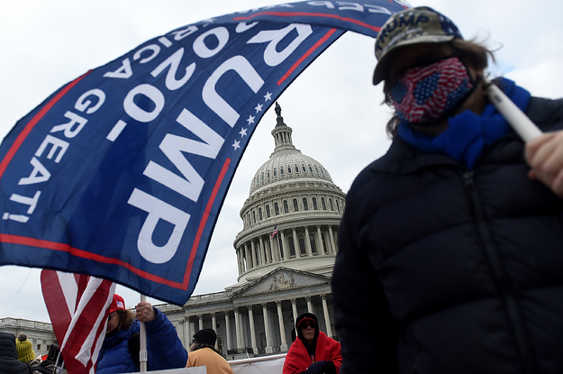 Trump Supporters Violently Rioted At The Capitol As The President Demanded The Election Be Overturned