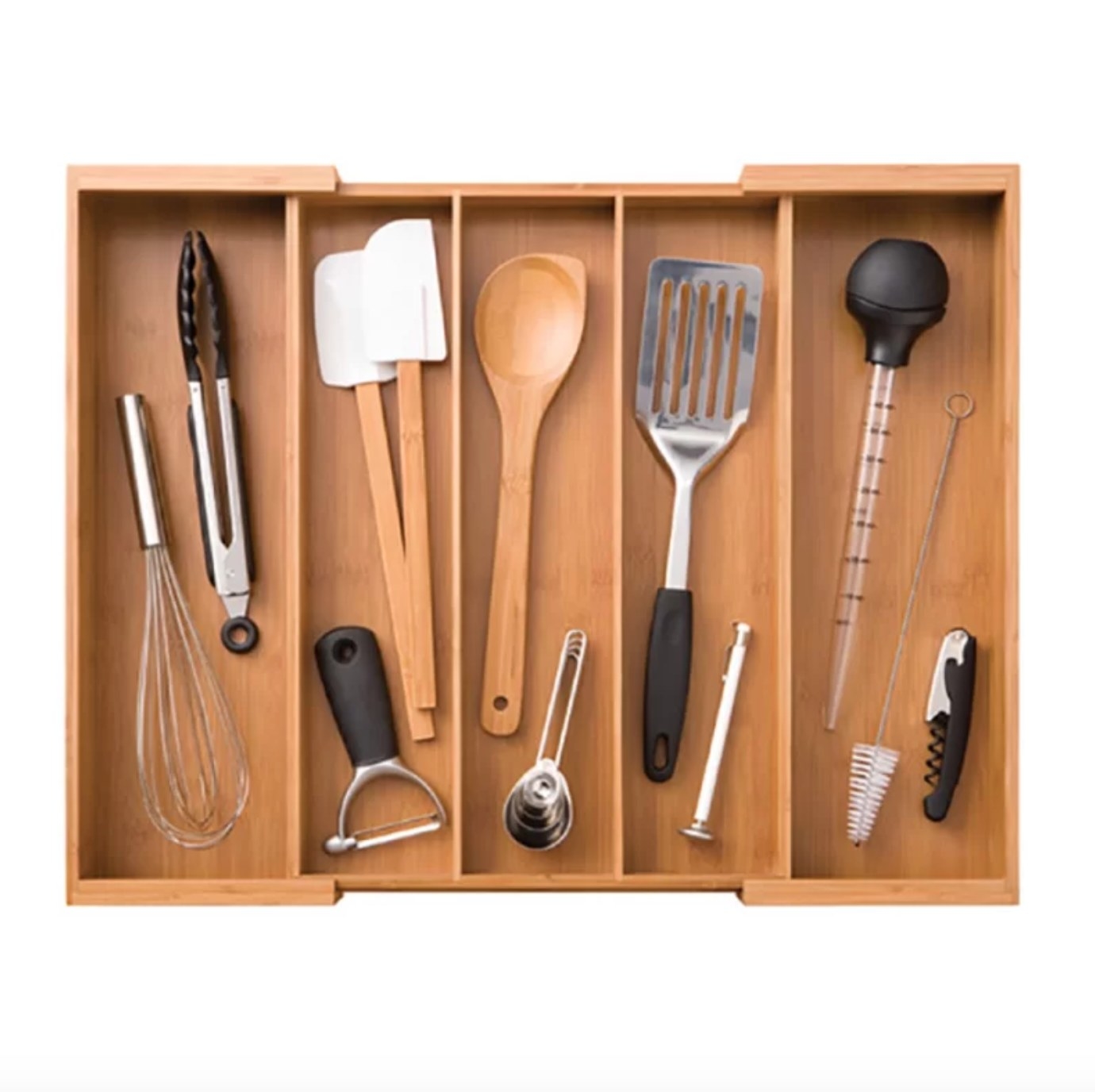 The drawer organizer