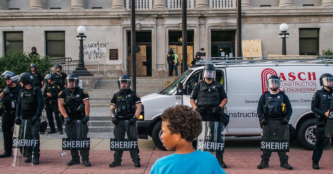 Black Lives Matter Criticize Police Response To Trump Mob