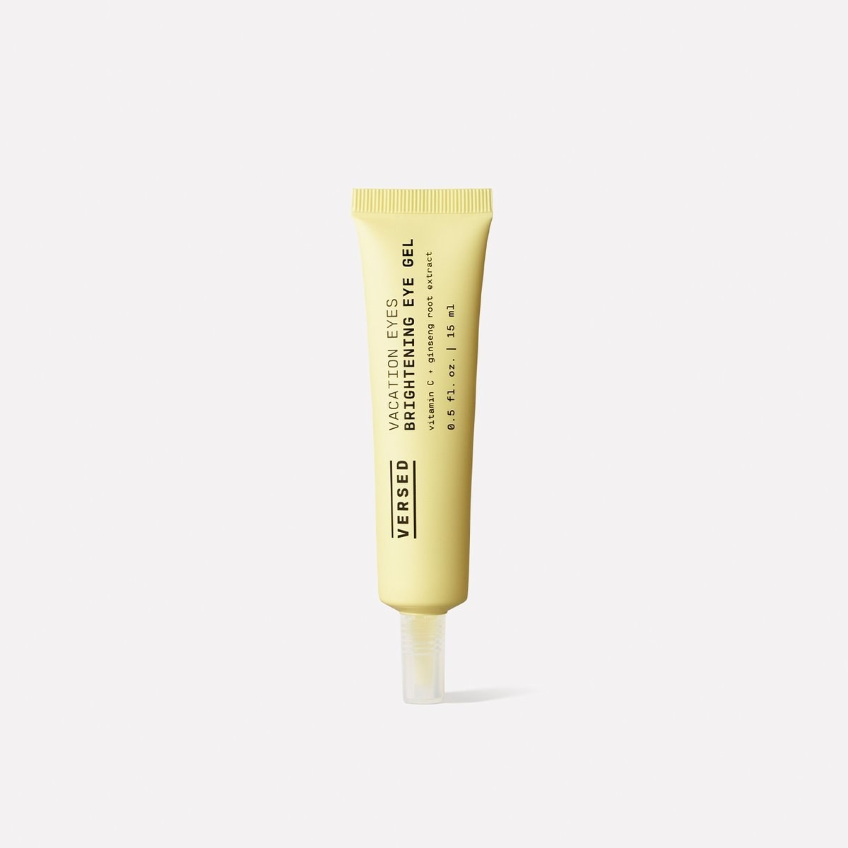 Versed Vacation Eyes brightening eye gel with vitamin C and ginseing root extract