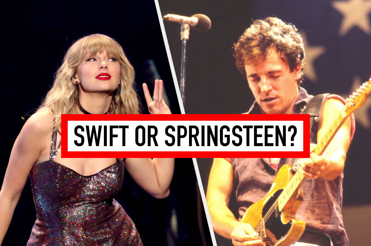 Did Taylor Swift Or Bruce Springsteen Write These?