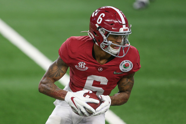 DeVonta Smith is best of Alabama football's wide receiver legacy