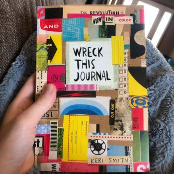 A customer review photo of them holding the wreck this journal