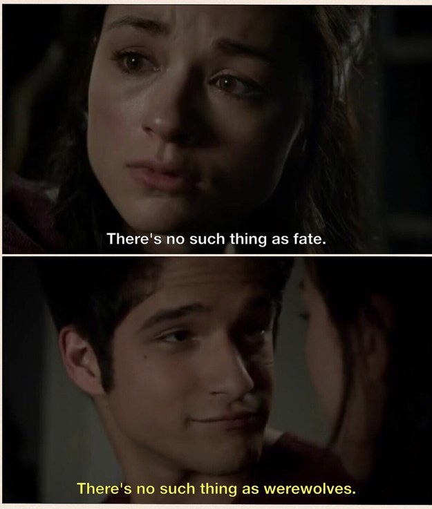 Are These Quotes From Teen Wolf Or The Vampire Diaries?