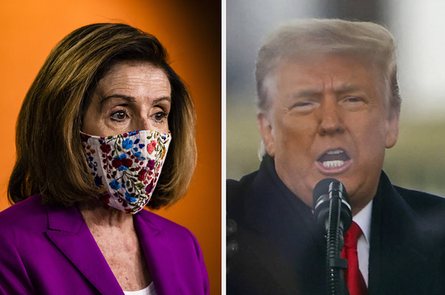 Nancy Pelosi Said Congress May Impeach Trump Again If Pence Doesn’t Remove Him First