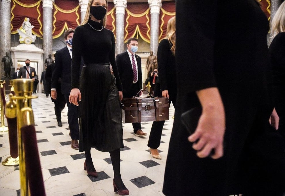 Viral Photo Of Women Moving Ballot Boxes To Safety