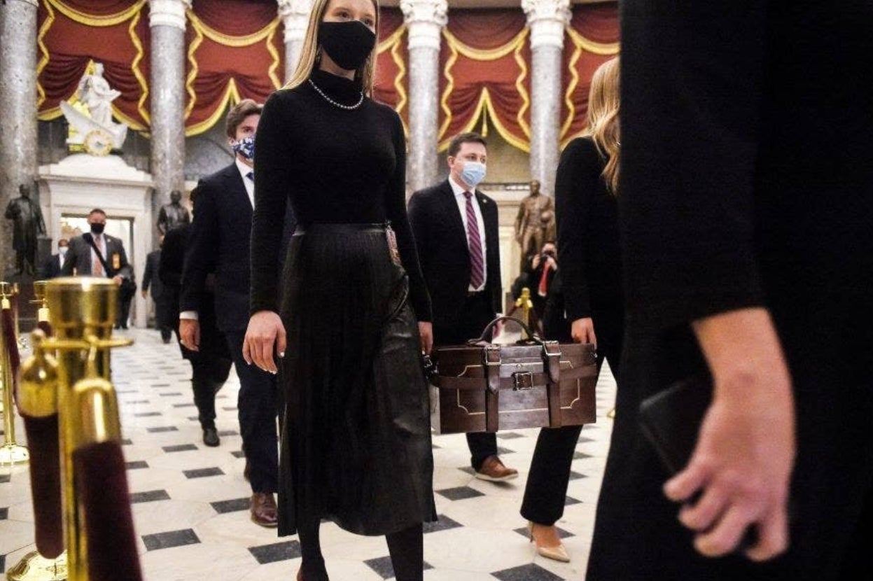 People Are Calling The Women Transporting The Ballot Boxes From The Capitol "Heroes"