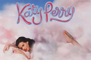 Katy Perry's teenage dream album cover