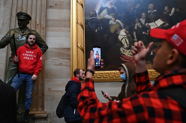 The Pro-Trump Mob Was Doing It For The ’Gram