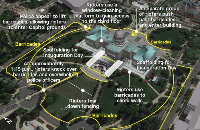 A Play By Play Of How The Trump Mob Got Into The Capitol Start studying inauguration day 2021. trump mob got into the capitol