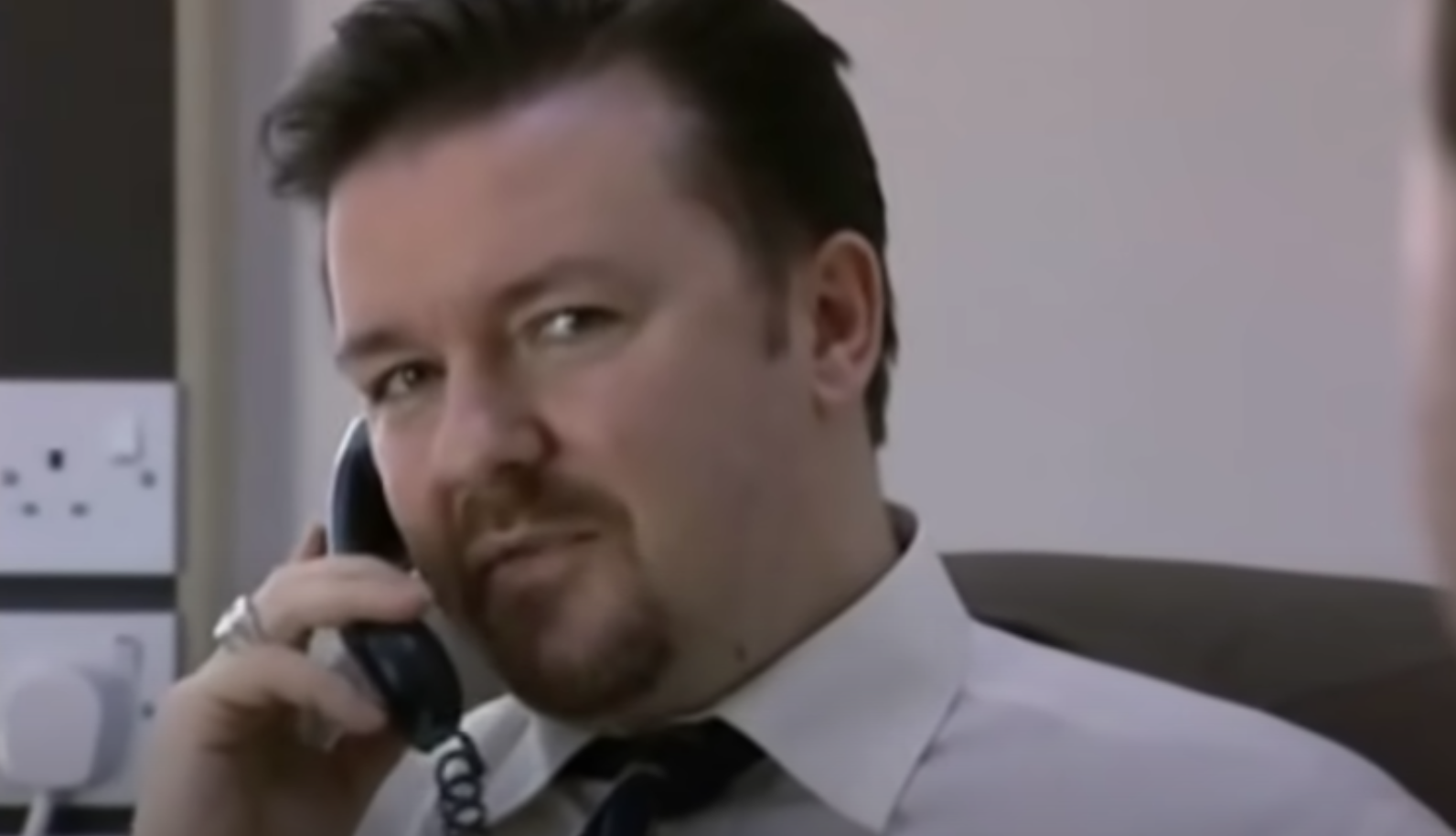 Ricky Gervais in the original Office