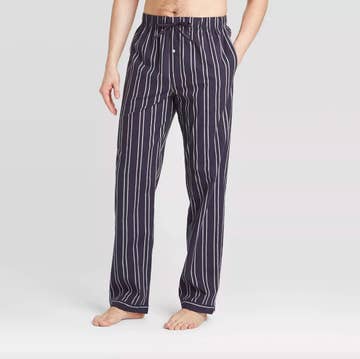 The pajama pants in poplin