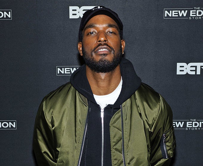 Luke James attends BET&#x27;s screening of The New Edition Story 