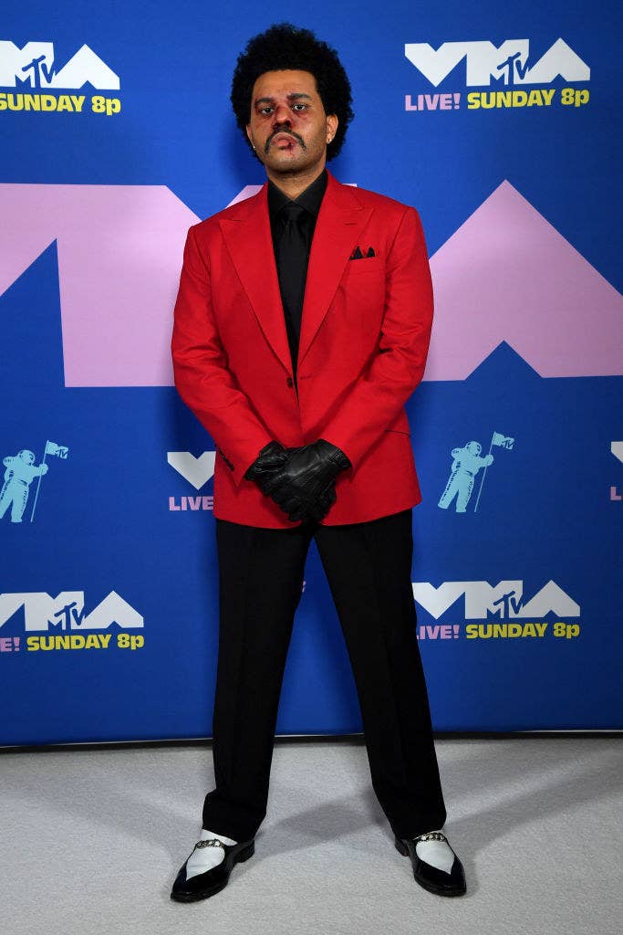 。Weeknd在MTV音乐录影带颁奖礼
